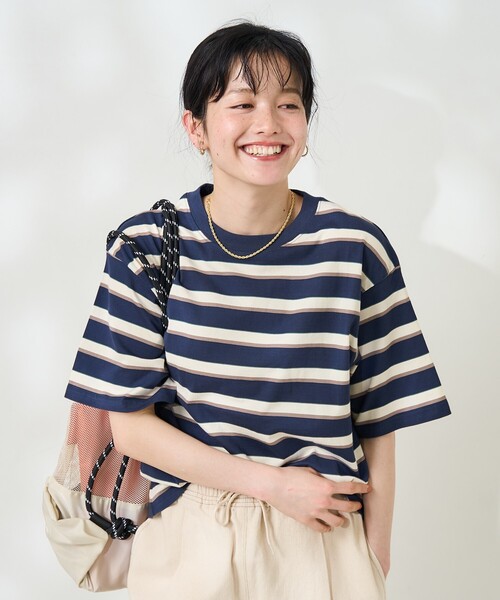 セール】ボーダービッグTシャツ（Tシャツ/カットソー）｜FREAK'S