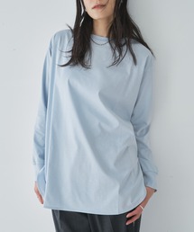 audrey and john wad | 前後切替クルーネックカットソー-手洗い可-(Tシャツ/カットソー)