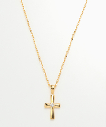 PULP/417EDIFICE | SHRINE / シュライン CROSS NECKLACE GOLD SNL01-02(ネックレス)