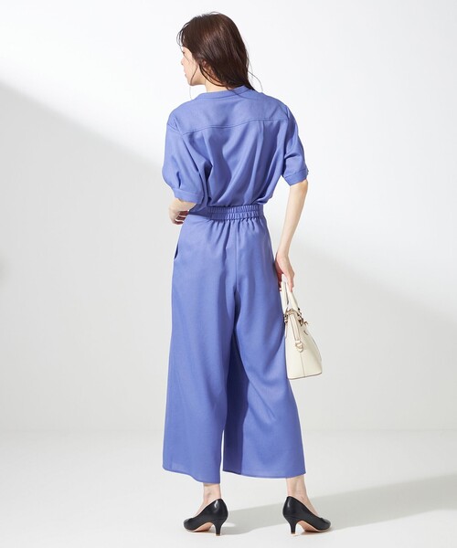 ANY SIS(エニィスィス)の「スムージーポリエステルタックフレア パンツ(その他パンツ・レディース・ネイビー系/ライトグリーン系9/レッド系/ダークブラウン系9/ダルブルー系・0)」の19枚目の写真