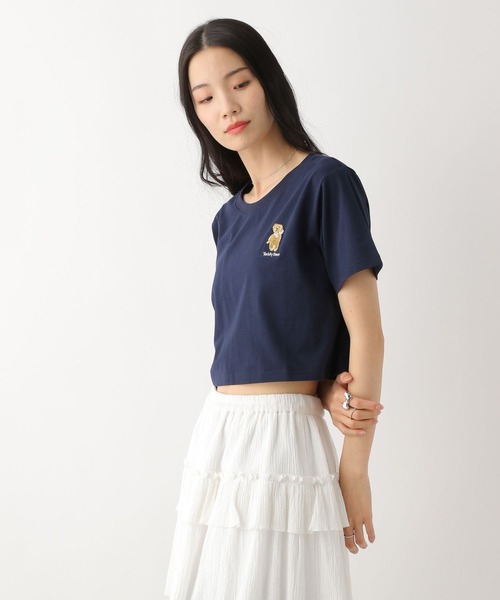 Heather(ヘザー)の「【TeddyBear/テディベア】刺繍ロゴTEE 452635(Tシャツ/カットソー・レディース・オフホワイト/レッド/ネイビー・FREE)」の19枚目の写真