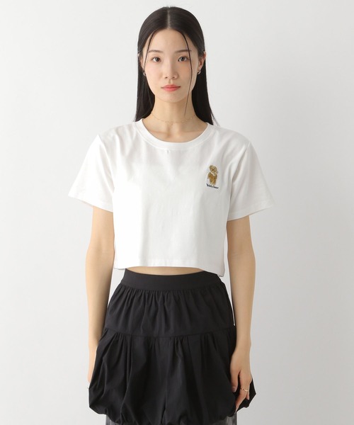 Heather(ヘザー)の「【TeddyBear/テディベア】刺繍ロゴTEE 452635(Tシャツ/カットソー・レディース・オフホワイト/レッド/ネイビー・FREE)」の20枚目の写真