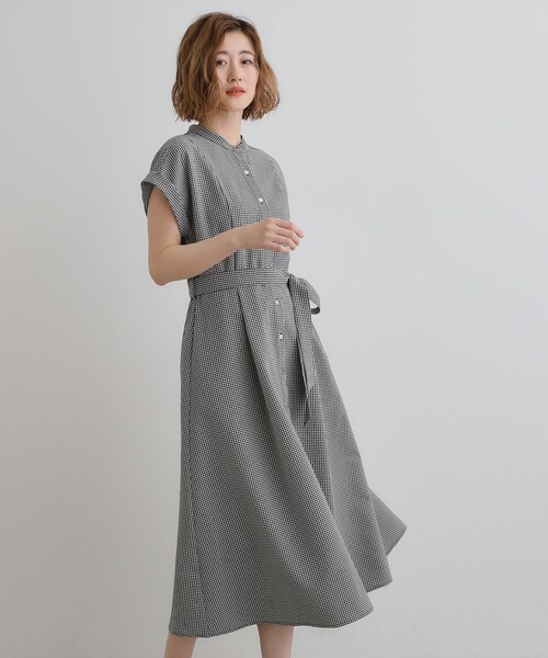 grove（グローブ）の「【UVカット・洗濯機OK】アクティブも綺麗も叶うワンピース（ワンピース・レディース・ブラック系1/ブラック系2/ネイビー/マスタード/ダークブラウン/ネイビー系5・02/03/01/04/05）」の8枚目の写真