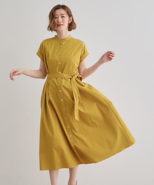 grove（グローブ）の「【UVカット・洗濯機OK】アクティブも綺麗も叶うワンピース（ワンピース・レディース・ブラック系1/ブラック系2/ネイビー/マスタード/ダークブラウン/ネイビー系5・02/03/01/04/05）」の16枚目の写真