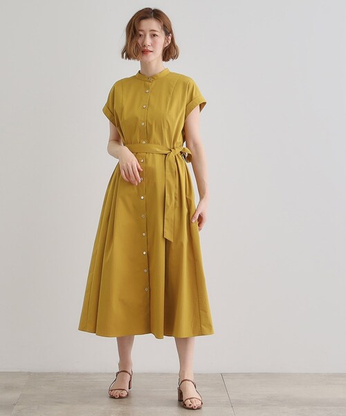 grove（グローブ）の「【UVカット・洗濯機OK】アクティブも綺麗も叶うワンピース（ワンピース・レディース・ブラック系1/ブラック系2/ネイビー/マスタード/ダークブラウン/ネイビー系5・02/03/01/04/05）」の18枚目の写真