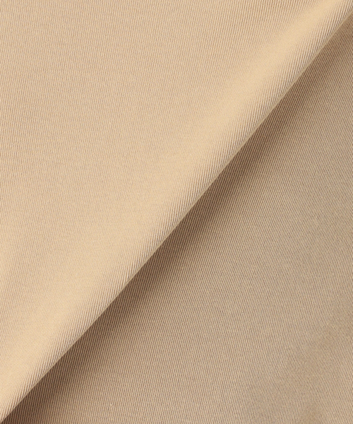 B.C STOCK（ベーセーストック）の「ウォッシャブル / 接触冷感 / C/PEフライスUネックTEE（Tシャツ/カットソー・レディース・キャメル/ブラック/ホワイト・FREE）」の15枚目の写真