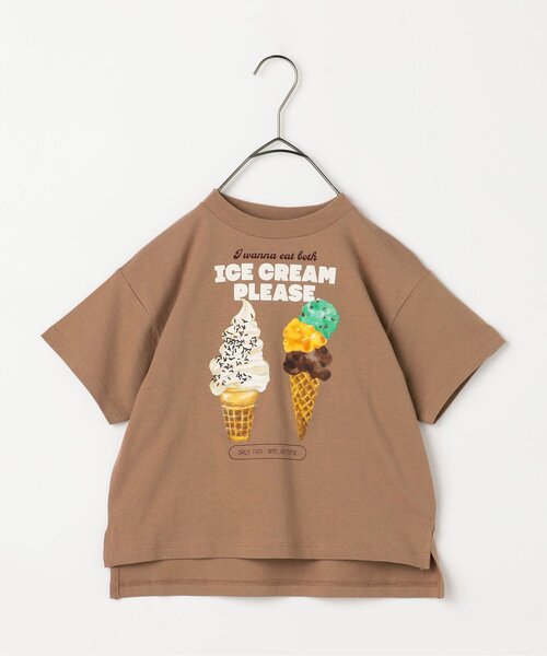 再入荷】どっちもちょーだいアイスグラフィック半袖Tシャツ（Tシャツ