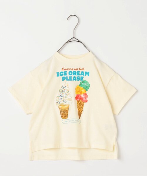 再入荷】どっちもちょーだいアイスグラフィック半袖Tシャツ（Tシャツ