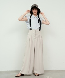 Lutim by u(`oC[)High Waist Suspender Pants / nCEGXgTXy_[pc(J[Spc)