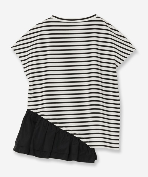 R-ISM(リズム)の「【接触冷感・UVカット】タフタコンビボーダーカットソー(Tシャツ/カットソー・レディース・ブルー/ブラック・4)」の12枚目の写真