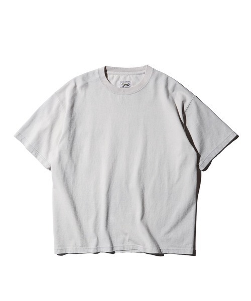 TOWNCRAFT（タウンクラフト）の「PENNEY'S ぺニーズ / VINTAGE WASH HEAVY OZ RELAX TEE（Tシャツ/カットソー・メンズ・ライトブルー/スミクロ/クリーム/ブラック/ナチュラル・LARGE/X-LARGE/MEDIUM）」の5枚目の写真