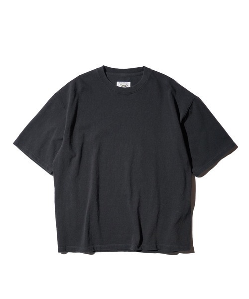 TOWNCRAFT（タウンクラフト）の「PENNEY'S ぺニーズ / VINTAGE WASH HEAVY OZ RELAX TEE（Tシャツ/カットソー・メンズ・ライトブルー/スミクロ/クリーム/ブラック/ナチュラル・LARGE/X-LARGE/MEDIUM）」の2枚目の写真