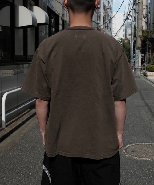 TOWNCRAFT（タウンクラフト）の「PENNEY'S ぺニーズ / VINTAGE WASH HEAVY OZ RELAX TEE（Tシャツ/カットソー・メンズ・ライトブルー/スミクロ/クリーム/ブラック/ナチュラル・LARGE/X-LARGE/MEDIUM）」の22枚目の写真
