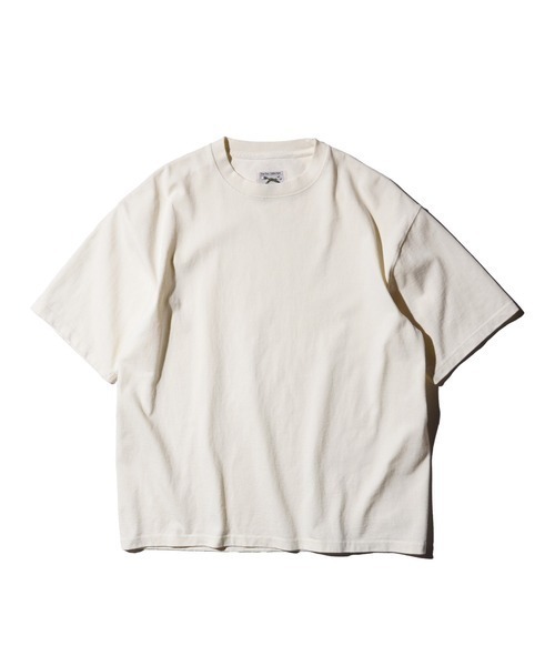 TOWNCRAFT（タウンクラフト）の「PENNEY'S ぺニーズ / VINTAGE WASH HEAVY OZ RELAX TEE（Tシャツ/カットソー・メンズ・ライトブルー/スミクロ/クリーム/ブラック/ナチュラル・LARGE/X-LARGE/MEDIUM）」の15枚目の写真
