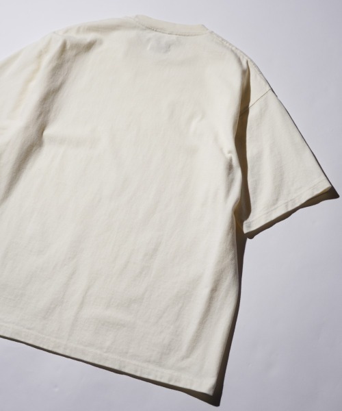 TOWNCRAFT（タウンクラフト）の「PENNEY'S ぺニーズ / VINTAGE WASH HEAVY OZ RELAX TEE（Tシャツ/カットソー・メンズ・ライトブルー/スミクロ/クリーム/ブラック/ナチュラル・LARGE/X-LARGE/MEDIUM）」の18枚目の写真