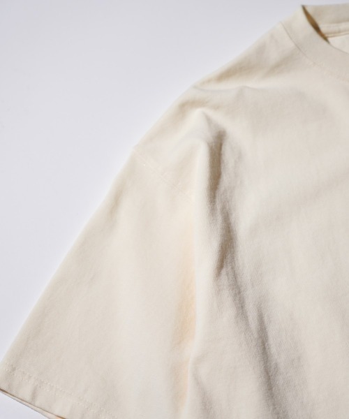 TOWNCRAFT（タウンクラフト）の「PENNEY'S ぺニーズ / VINTAGE WASH HEAVY OZ RELAX TEE（Tシャツ/カットソー・メンズ・ライトブルー/スミクロ/クリーム/ブラック/ナチュラル・LARGE/X-LARGE/MEDIUM）」の14枚目の写真