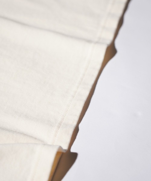 TOWNCRAFT（タウンクラフト）の「PENNEY'S ぺニーズ / VINTAGE WASH HEAVY OZ RELAX TEE（Tシャツ/カットソー・メンズ・ライトブルー/スミクロ/クリーム/ブラック/ナチュラル・LARGE/X-LARGE/MEDIUM）」の13枚目の写真