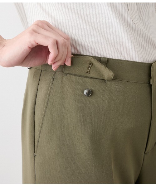NEWYORKER(ニューヨーカー)の「【ストレッチ】マットクロス ハーフパンツ(その他パンツ・レディース・カーキ/ネイビー・9号/11号)」の9枚目の写真