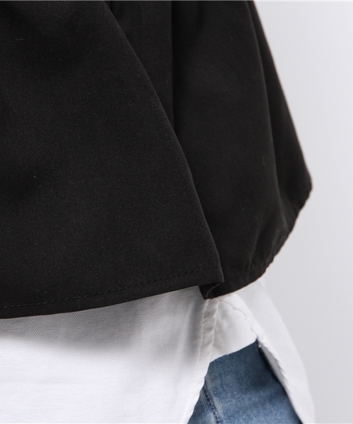 one after another NICE CLAUP（ワンアフターアナザーナイスクラップ）の「【ナイスクラップ】スウェードビスチェ（キャミソール・レディース・キャメル/カーキ/ブラック・FREE）」の10枚目の写真