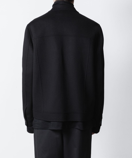 ATTACHMENT(アタッチメント)の「WO/CA ダブルフェイスビーバー トラッカージャケット / WO/CA DOUBLE FACE BEAVER TRACKER JACKET(その他アウター・メンズ・グレー/カーキ系/ブラック・3/2/1)」の22枚目の写真