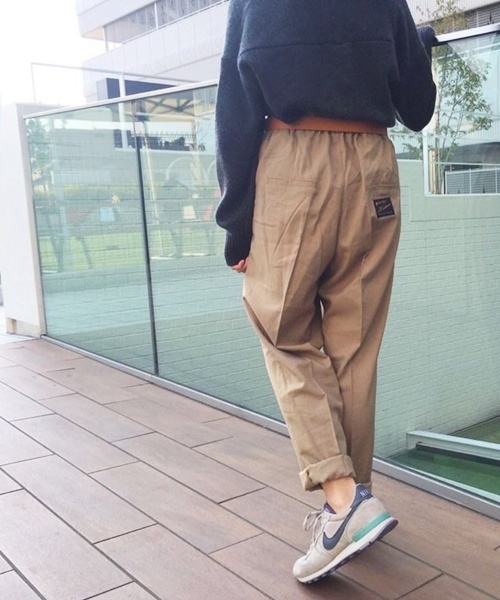 Kastane(カスタネ)の「イージーテーパードPT(その他パンツ・レディース・ベージュ/ネイビー/グレー/ライトベージュ・FREE)」の1枚目の写真