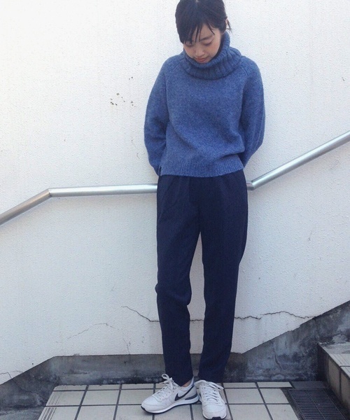 Kastane(カスタネ)の「イージーテーパードPT(その他パンツ・レディース・ベージュ/ネイビー/グレー/ライトベージュ・FREE)」の4枚目の写真