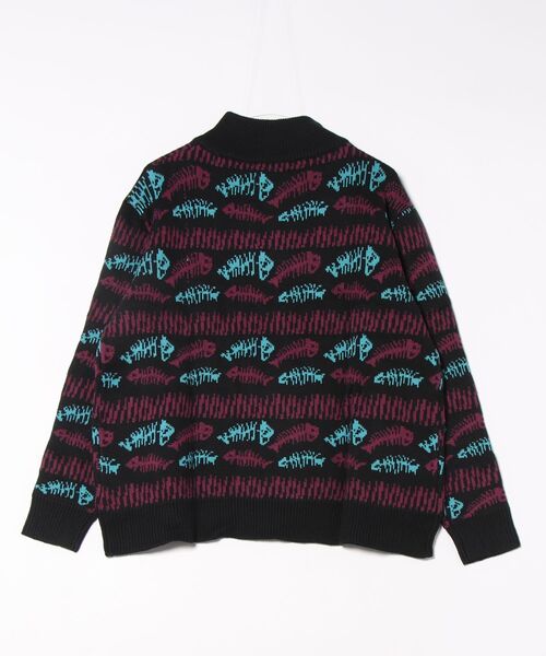 TCSS(ティーシーエスエス)の「KNIT/Critical SlideクリティカルスライドTCSSオリジナルデザインハーフジップニットセーター(ニット/セーター・メンズ・ブラック・MEDIUM/LARGE/X-LARGE)」の2枚目の写真