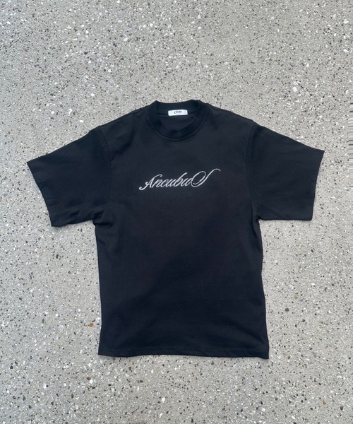 ラメレタープリントトップス（Tシャツ/カットソー）｜Otte