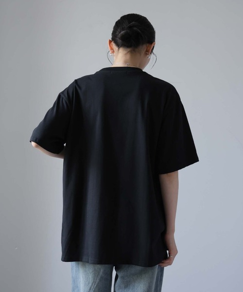 Ulysses（ユリシス）の「レタリングプリントダメージＴシャツ（Tシャツ/カットソー・レディース・ブラック/ホワイト・F）」の11枚目の写真
