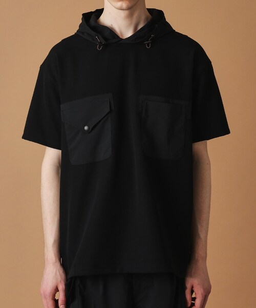 40ｃｔ＆525（フォーティーカラッツアンドゴーニーゴ）の「フード付き半袖Tシャツ（Tシャツ/カットソー・メンズ・ブラック・02/03）」の3枚目の写真