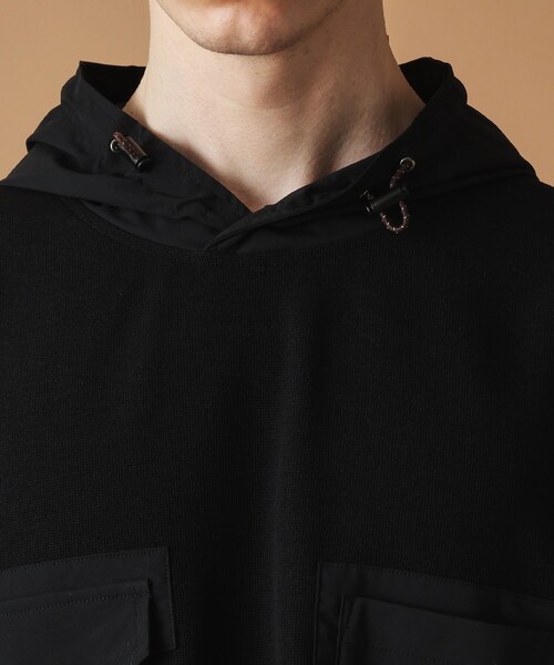40ｃｔ＆525（フォーティーカラッツアンドゴーニーゴ）の「フード付き半袖Tシャツ（Tシャツ/カットソー・メンズ・ブラック・02/03）」の6枚目の写真