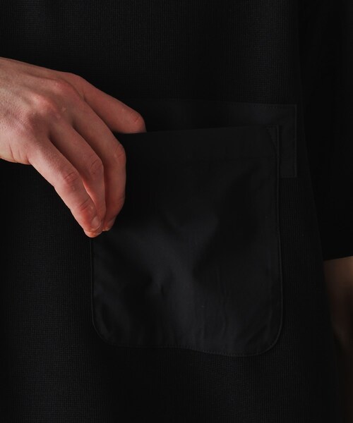 40ｃｔ＆525（フォーティーカラッツアンドゴーニーゴ）の「フード付き半袖Tシャツ（Tシャツ/カットソー・メンズ・ブラック・02/03）」の11枚目の写真