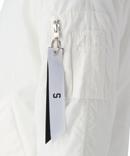 STAMPD(スタンプド)の「STAMPD(スタンプド) EX BOMBER(ミリタリージャケット・メンズ・ホワイト・SMALL)」の7枚目の写真