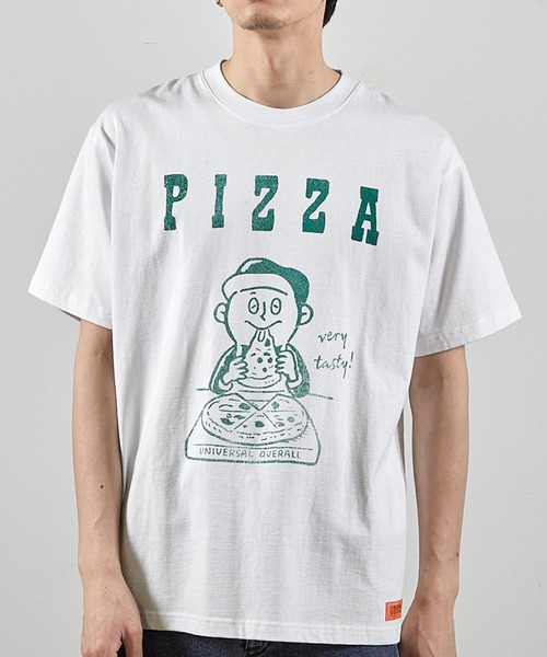 UNIVERSAL OVERALL/別注】WINDY JR ビンテージ加工 プリントTシャツ（T