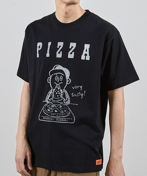 ユニバーサルオーバーオール別注　WINDY JRビンテージ加工プリントTシャツ セール】【UNIVERSAL OVERALL/別注】WINDY JR ビンテージ加工