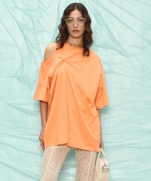 MAISON SPECIAL メッシュ 長袖 カットソー オレンジ item313122310401-1-2.jpg