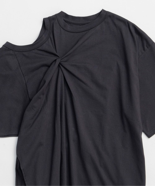 Multiway Twist T-shirt/マルチウェイツイストTシャツ【MAISON