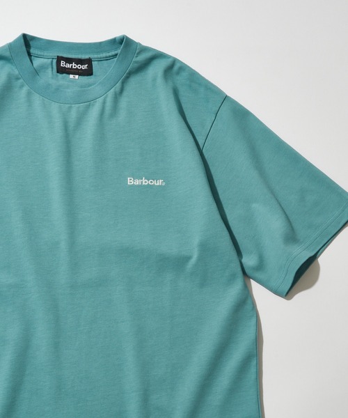 【Barbour/バブアー】OS small Barbour logo T-Shirts Barbour】OS small Barbour logo T-Shirts（Tシャツ/カットソー
