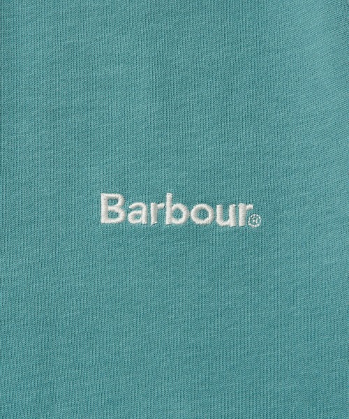 Barbour（バブアー）の「【Barbour】OS small Barbour logo T-Shirts（Tシャツ/カットソー・メンズ・ブラック/ブルー/ネイビー/ホワイト/グリーン・S/M/L/XL）」の10枚目の写真