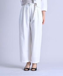 RAW FUDGE | ベルト付２タックパンツ(その他パンツ)