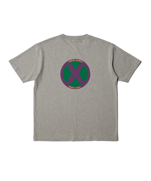 FIRST DOWN(ファーストダウン)の「プリント ショートスリーブ Tシャツ #2(Tシャツ/カットソー・メンズ・ホワイト/杢グレー/ブラック・L/M/XL)」の7枚目の写真