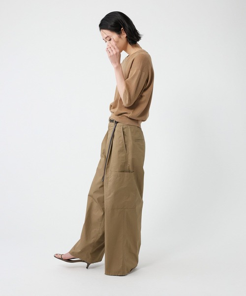 【Dion Lee】 Mid-riseコットンツイルカーゴパンツ Mid-rise cotton twill cargo pants in grey - Dion Lee | Mytheresa