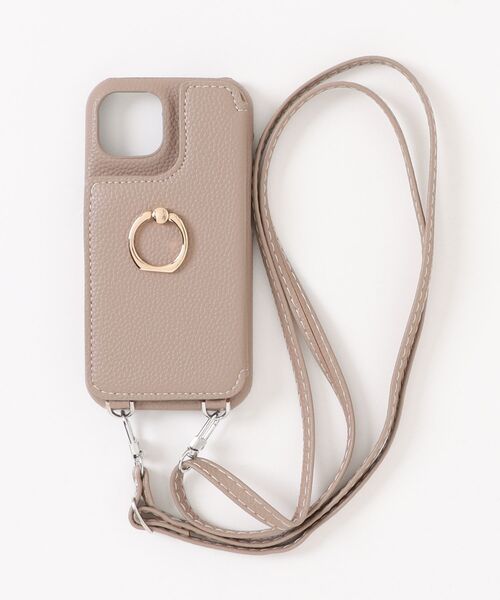 Fun & Daily（ファンアンドデイリー）の「Shoulder Leather iPhone Case 15 16 17 Plus Pro Promax アイフォンケース（スマホケース/カバー・レディース・ベージュ/パープル/ブラック・iPhone 16 Plus/iPhone 16 Pro/iPhone 16 Pro Max/iPhone 15 Plus/iPhone 15 Pro Max/iPhone 15 Pro/iPhone 16/iPhone 15/iPhone 17 Pro Max/iPhone 17 Pro/iPhone 17）」の16枚目の写真