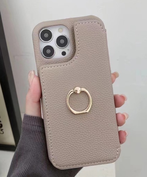 Fun & Daily（ファンアンドデイリー）の「Shoulder Leather iPhone Case 15 16 17 Plus Pro Promax アイフォンケース（スマホケース/カバー・レディース・ベージュ/パープル/ブラック・iPhone 16 Plus/iPhone 16 Pro/iPhone 16 Pro Max/iPhone 15 Plus/iPhone 15 Pro Max/iPhone 15 Pro/iPhone 16/iPhone 15/iPhone 17 Pro Max/iPhone 17 Pro/iPhone 17）」の8枚目の写真
