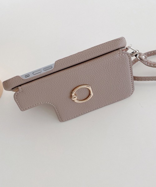Fun & Daily（ファンアンドデイリー）の「Shoulder Leather iPhone Case 15 16 17 Plus Pro Promax アイフォンケース（スマホケース/カバー・レディース・ベージュ/パープル/ブラック・iPhone 16 Plus/iPhone 16 Pro/iPhone 16 Pro Max/iPhone 15 Plus/iPhone 15 Pro Max/iPhone 15 Pro/iPhone 16/iPhone 15/iPhone 17 Pro Max/iPhone 17 Pro/iPhone 17）」の9枚目の写真