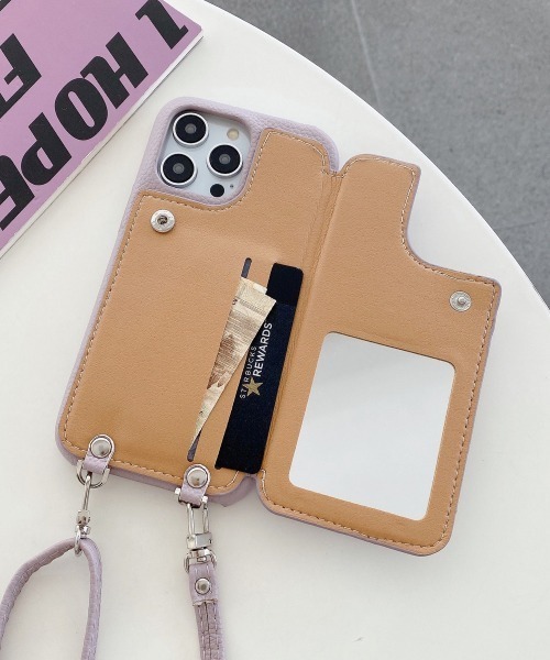 Fun & Daily（ファンアンドデイリー）の「Shoulder Leather iPhone Case 15 16 17 Plus Pro Promax アイフォンケース（スマホケース/カバー・レディース・ベージュ/パープル/ブラック・iPhone 16 Plus/iPhone 16 Pro/iPhone 16 Pro Max/iPhone 15 Plus/iPhone 15 Pro Max/iPhone 15 Pro/iPhone 16/iPhone 15/iPhone 17 Pro Max/iPhone 17 Pro/iPhone 17）」の18枚目の写真
