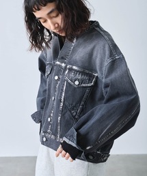 kha:ki（カーキ）の「「KHA:KI / カーキ」FOIL PRINT DENIM JKT（デニムジャケット）」