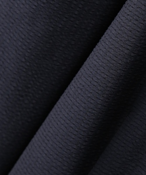 NANO universe（ナノユニバース）の「「Damerino」DotAir(R)サッカーストレッチセットアップ/吸水速乾（セットアップ・メンズ・カーキ/ダークネイビー/チャコール・L/M/S/XL）」の12枚目の写真