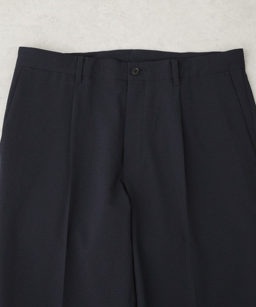 NANO universe（ナノユニバース）の「「Damerino」DotAir(R)サッカーストレッチセットアップ/吸水速乾（セットアップ・メンズ・カーキ/ダークネイビー/チャコール・L/M/S/XL）」の17枚目の写真