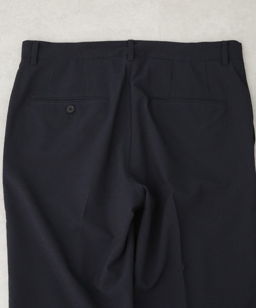 NANO universe（ナノユニバース）の「「Damerino」DotAir(R)サッカーストレッチセットアップ/吸水速乾（セットアップ・メンズ・カーキ/ダークネイビー/チャコール・L/M/S/XL）」の14枚目の写真